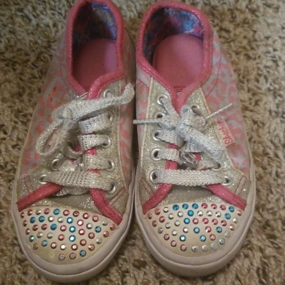 Sketchers Memory Foam Twinkle toes